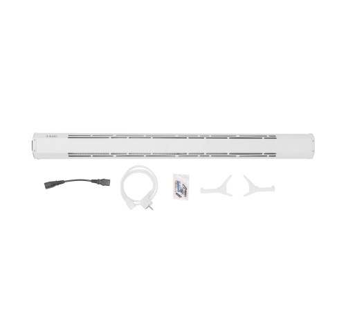 Конвектор электрический плинтусный ATRIC-300, 230 В, 300 Вт, ТЭН Denzel