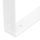 Кронштейн усиленный, 300 х 200 х 30 х 4 мм, белый Сибртех