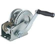 Лебедка шестеренчатая, стальной трос  8 м х 4,5 мм, 700 кг FIT IT