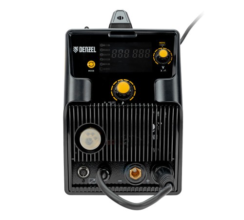 Аппарат инвертор. полуавтомат. cварки IMIG-205SDR, 200 А, ПВ 60%, катушка 5 кг Denzel Аппарат инвертор. полуавтомат. cварки IMIG-205SDR, 200 А, ПВ 60%, катушка 5 кг Denzel