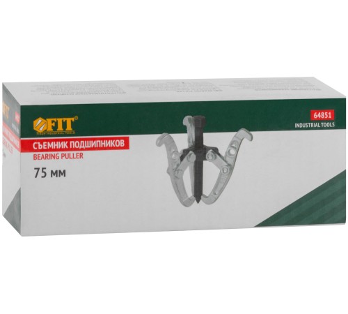 Съемник подшипников 3-х лапый  75 мм FIT IT Съемник подшипников 3-х лапый  75 мм FIT IT