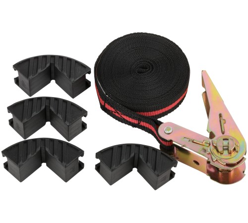 Ремень багажный с замком 25 мм х 5 м, 200 кг FIT IT