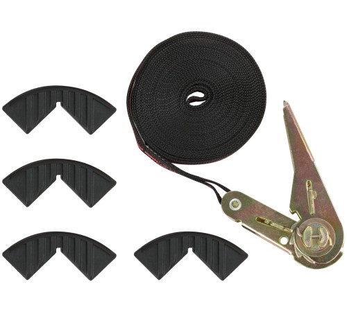 Ремень багажный с замком 25 мм х 5 м, 200 кг FIT IT