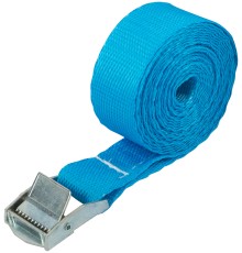 Ремень для крепления груза, пряжка с фиксатором, лента 25 мм x 2,5 м, 250 кг FIT РОС