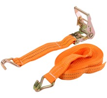 Ремень для крепления груза, храповый механизм 135 мм, лента 38 мм x 8 м, 1500 / 3000 кг FIT РОС