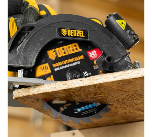 Пильный диск по дереву ф160 х 20 мм, 24 зубьев Denzel