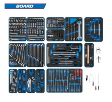 Набор инструментов 325 предметов, "BOARD", для тележки, 15 ложементов KING TONY 934-325MRVD Набор инструментов 325 предметов, "BOARD", для тележки, 15 ложементов KING TONY 934-325MRVD