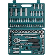 Набор инструмента автомобильный  94 шт. CrV 1/2"+1/4" FIT IT