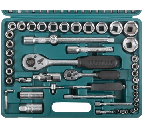 Набор инструмента автомобильный  94 шт. CrV 1/2"+1/4" FIT IT