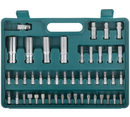 Набор инструмента автомобильный  94 шт. CrV 1/2"+1/4" FIT IT