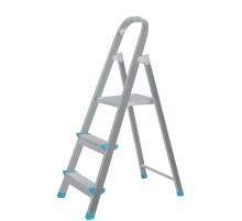 Лестница-стремянка стальная, 3 ступени, вес 3,7 кг КУРС РОС