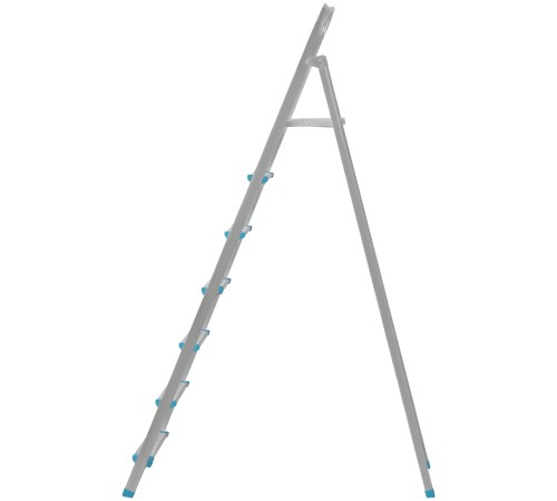 Лестница-стремянка стальная, 7 ступеней, вес 7,3 кг КУРС РОС