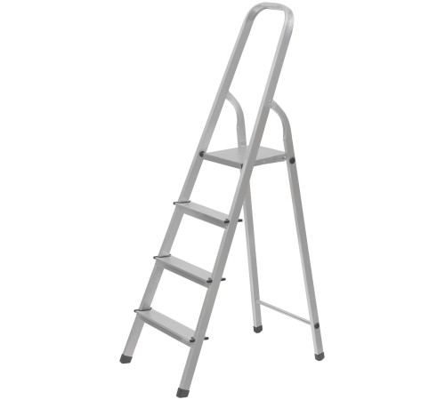 Лестница-стремянка алюминиевая, 4 ступени, вес 2,87 кг FIT РОС