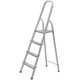 Лестница-стремянка алюминиевая, 4 ступени, вес 2,87 кг FIT РОС