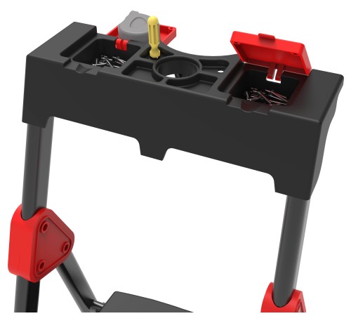 Лестница-стремянка стальная "Comfort", 6 ступеней  РОС