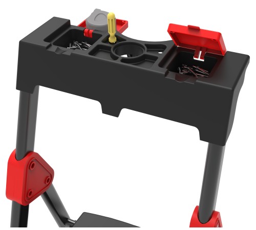 Лестница-стремянка стальная "Comfort", 7 ступеней  РОС