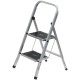 Лестница-стремянка стальная, 2 широкие ступени,  Н=88 см, вес 3,7 кг FIT РОС