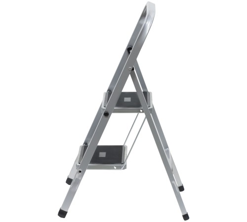 Лестница-стремянка стальная, 2 широкие ступени,  Н=88 см, вес 3,7 кг FIT РОС