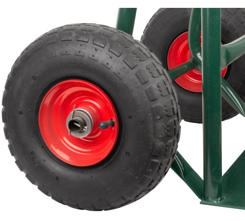 Тележка складская двухколесная, грузоподъемность 130 кг, платформа 400х250 мм FIT РОС