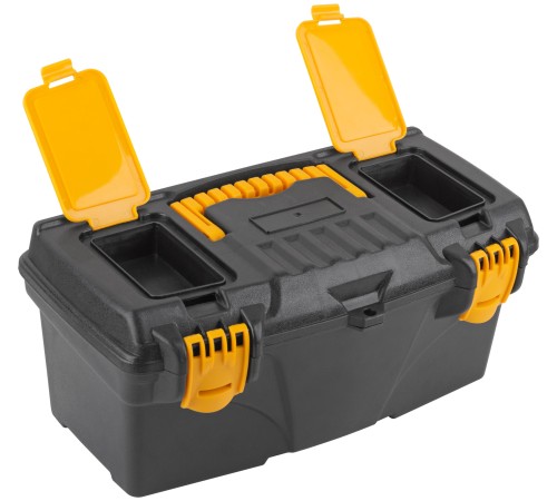 Ящик для инструмента пластиковый 13" ( 330х180х150 мм ) FIT РОС Ящик для инструмента пластиковый 13" ( 330х180х150 мм ) FIT РОС