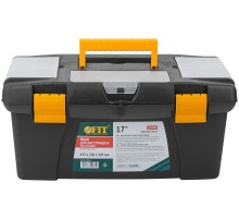 Ящик для инструмента пластиковый 17" ( 435х250х205 мм ) FIT РОС Ящик для инструмента пластиковый 17" ( 435х250х205 мм ) FIT РОС
