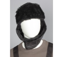 Шапка Евро Ушанка, черный