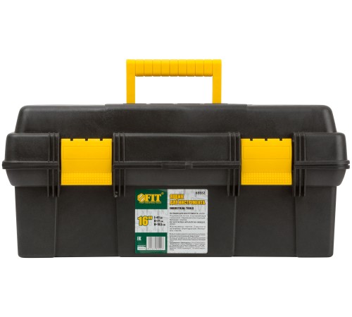 Ящик для инструмента пластиковый 16" ( 410х210х185 мм ) FIT РОС Ящик для инструмента пластиковый 16" ( 410х210х185 мм ) FIT РОС