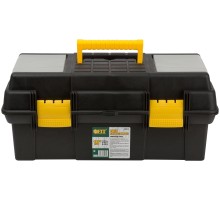 Ящик для инструмента пластиковый 19" ( 485х245х215 мм ) FIT РОС Ящик для инструмента пластиковый 19" ( 485х245х215 мм ) FIT РОС
