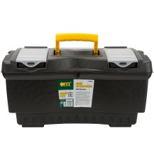 Ящик для инструмента пластиковый 22" ( 560х330х290 мм ) FIT РОС Ящик для инструмента пластиковый 22" ( 560х330х290 мм ) FIT РОС