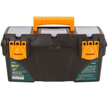 Ящик для инструмента пластиковый 16" ( 410х215х197 мм ) FIT РОС