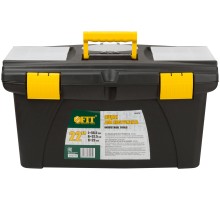 Ящик для инструмента пластиковый 22" ( 565х325х290 мм ) FIT РОС Ящик для инструмента пластиковый 22" ( 565х325х290 мм ) FIT РОС