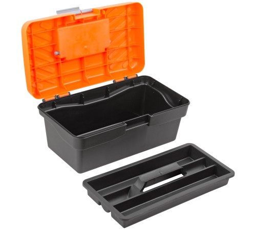 Ящик для инструмента пластиковый 12" ( 285х155х125 мм ) FIT РОС Ящик для инструмента пластиковый 12" ( 285х155х125 мм ) FIT РОС