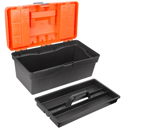 Ящик для инструмента пластиковый 17" ( 420х220х180 мм ) FIT РОС