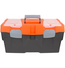 Ящик для инструмента пластиковый 23" ( 585х295х295 мм ) FIT РОС Ящик для инструмента пластиковый 23" ( 585х295х295 мм ) FIT РОС