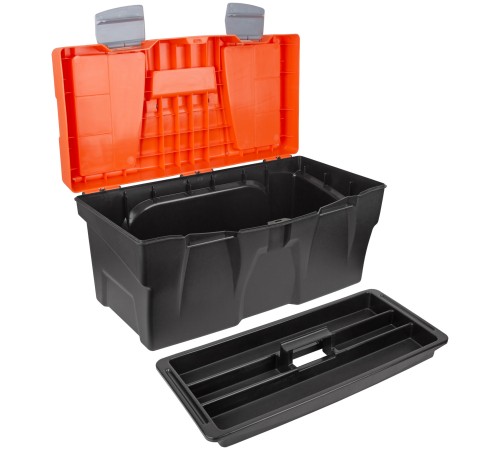 Ящик для инструмента пластиковый 23" ( 585х295х295 мм ) FIT РОС