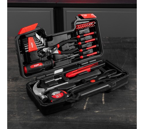 Набор инструментов, пластиковый кейс, 39 предметов MTX