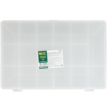 Ящик для крепежа (органайзер) прозрачный 11" ( 275х185х42 мм ) FIT РОС