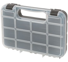 Ящик для крепежа (органайзер) прозрачный 9,5" ( 245х180х45 мм ) FIT IT