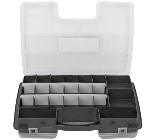 Ящик для крепежа (органайзер) двухсторонний 11,5" ( 295х220х76 мм ) FIT РОС Ящик для крепежа (органайзер) двухсторонний 11,5" ( 295х220х76 мм ) FIT РОС