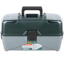 Ящик для инструмента раздвижной пластиковый с 3-мя кантилеверами отделениями 18" ( 465х230х250 мм ) FIT РОС