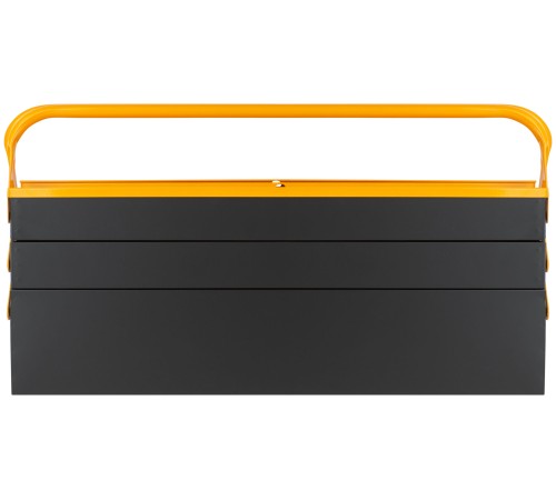 Ящик для инструмента металлический с 4-мя раздвижными отделениями  530х200х200 мм FIT IT