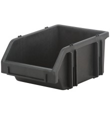 Лоток для крепежа пластиковый черный  75х110х165 мм FIT РОС