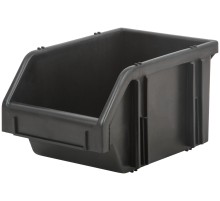 Лоток для крепежа пластиковый черный 125х150х230 мм FIT РОС