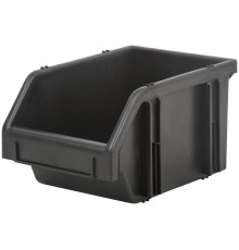 Лоток для крепежа пластиковый черный 125х150х230 мм FIT РОС