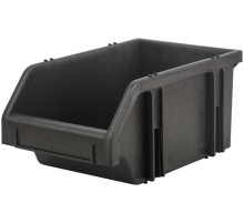 Лоток для крепежа пластиковый черный 160х210х350 мм FIT РОС