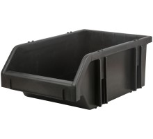 Лоток для крепежа пластиковый черный 190х310х490 мм FIT РОС Лоток для крепежа пластиковый черный 190х310х490 мм FIT РОС
