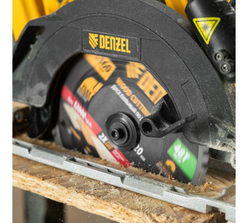 Пильный диск по дереву ф160х 20 мм, 48 зубьев Denzel