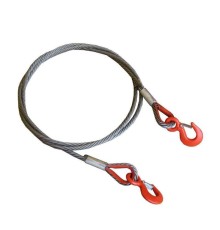 Буксир канатный TOR БТК 30,0 т 4,0 м опрессовка (крюк-крюк)