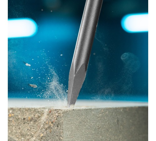 Зубило пикообразное 250мм, CrMo, SDS PLUS Gross