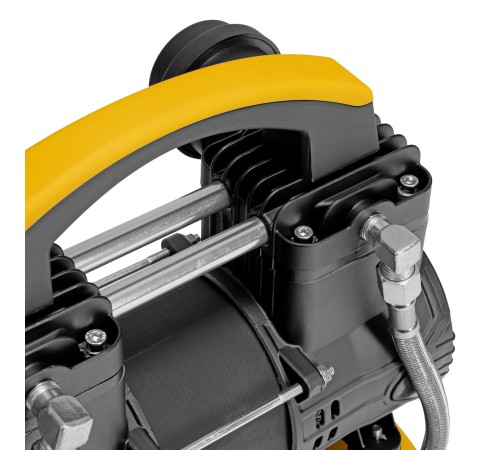 Компрессор безмасл. малошумный DLP-950/10, 950Вт,10 л, 2850 об/мин, 170 л/мин Denzel